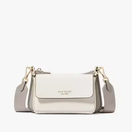 kate spade Double Up 拼色斜挎包