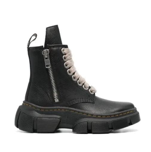APP首单8.5折！Rick Owens x Dr. Martens 1460 黑色短靴