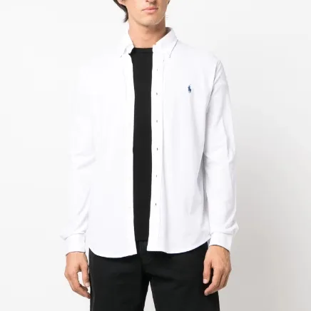 APP首单8.5折！Polo Ralph Lauren 白色小马衬衫