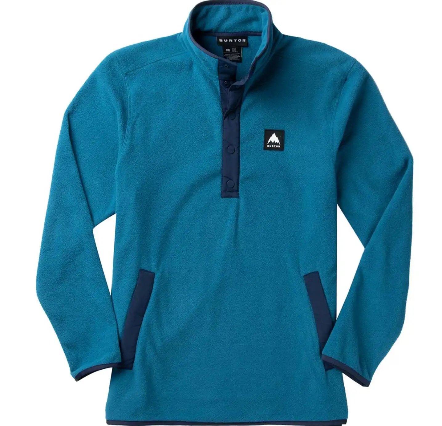 BURTON Hearth Fleece Anorak 男子抓绒衣