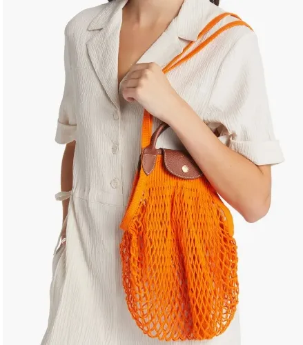 Longchamp 珑骧 Le Pliage Filet 针织网兜包