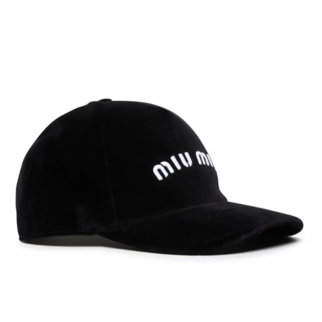 张元英同款！Miu Miu 黑色棒球帽