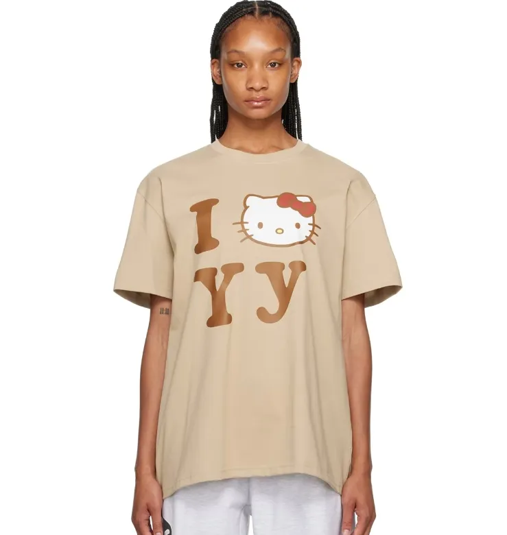 OPEN YY X Hello Kitty 合作款T恤
