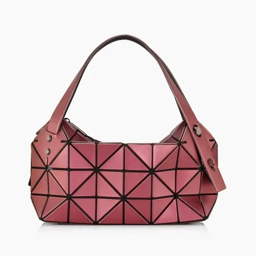 BAO BAO ISSEY MIYAKE 三宅一生 波士顿枕头包 枚红色