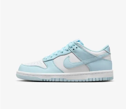 Nike 耐克 Dunk Low 北卡蓝色大童款板鞋