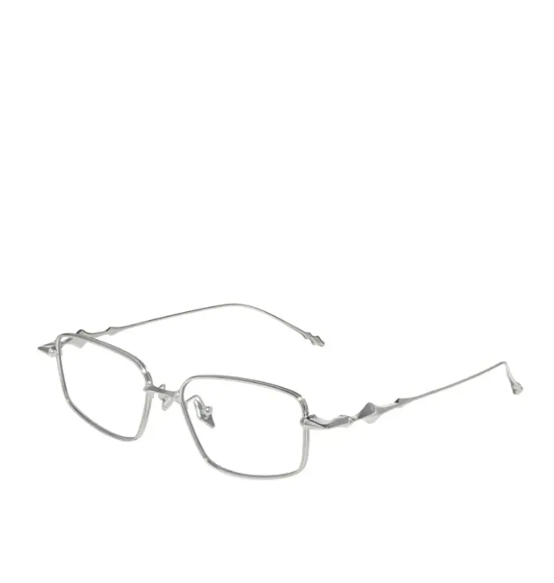 何穗、于适同款！Gentle Monster 银色 Atomic 02B 眼镜