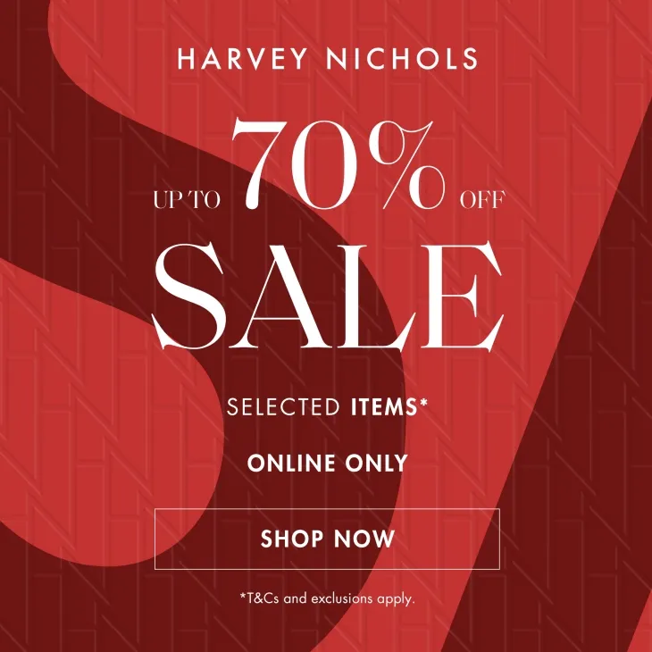 Harvey Nichols 中站：折扣再升级 入手麦昆、西太后、石头岛等