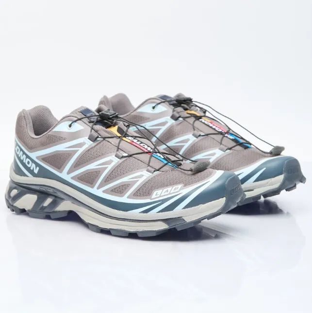 Salomon 萨洛蒙 XT-6 运动跑鞋 灰褐色