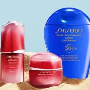 Shiseido UK：夏促开启！入手红腰子、蓝胖子