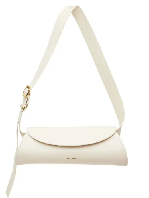 JIL SANDER White Small Cannolo 包包