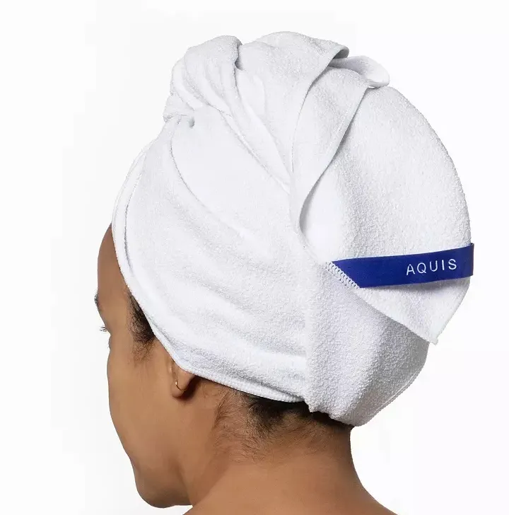 3色可入！AQUIS Hair Drying Towel 干发帽