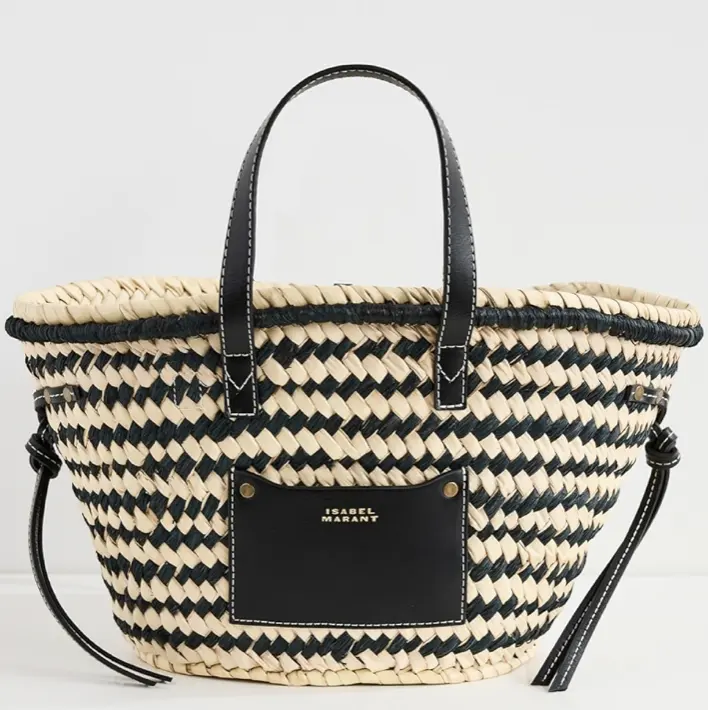 Isabel Marant Cadix 迷你草编包