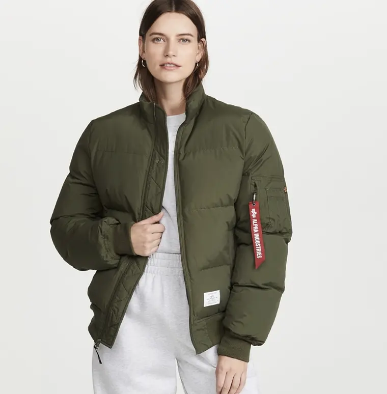 Alpha Industries Ma-1 绗缝飞行夹克