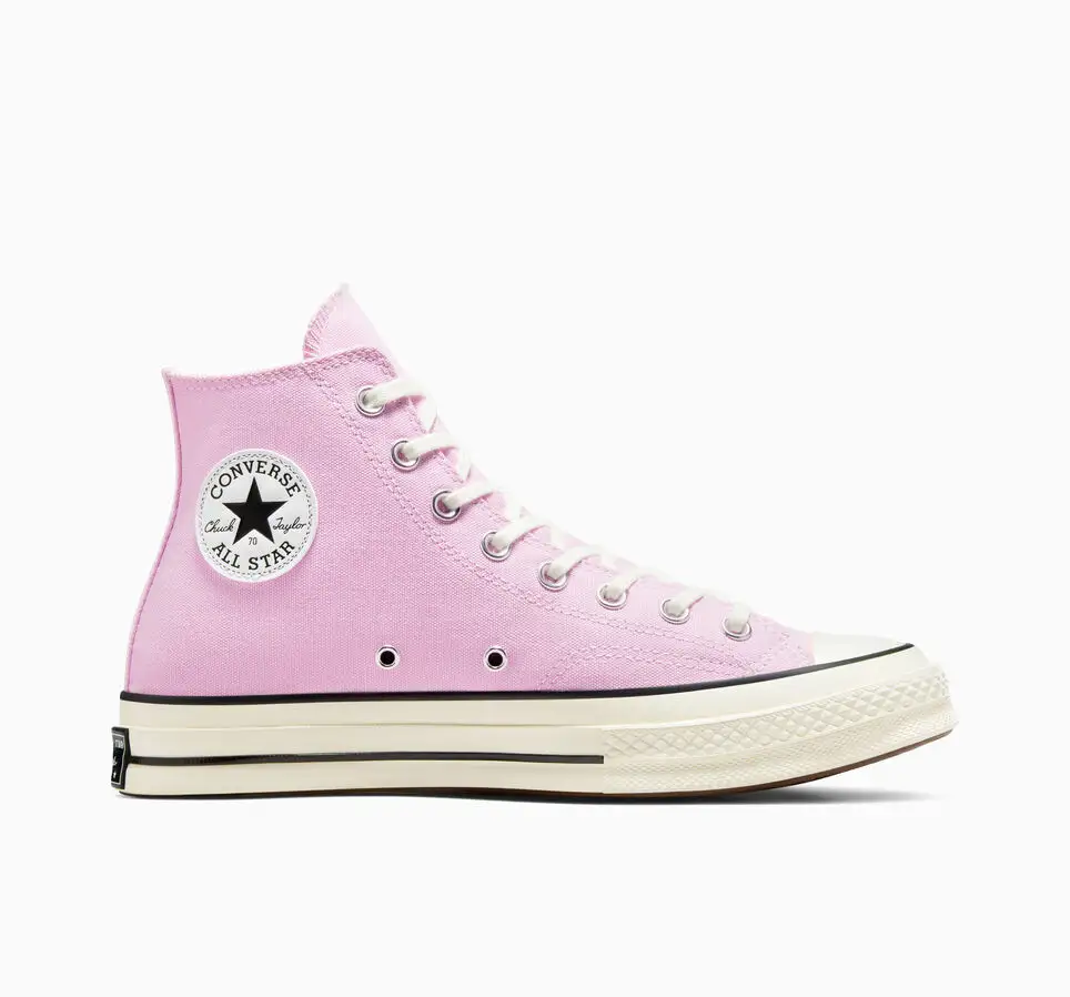 Converse 匡威  Chuck 70 粉色高帮帆布鞋