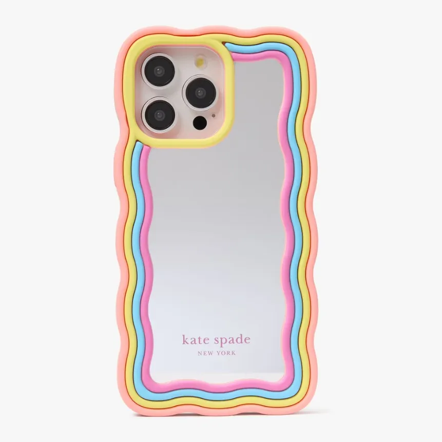 Kate Spade iPhone 15 系列彩虹手机壳