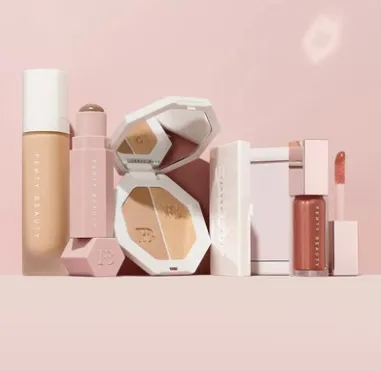 Fenty Beauty UK：全场热卖 爆闪钻石高光£22！纯欲玻璃唇釉£15