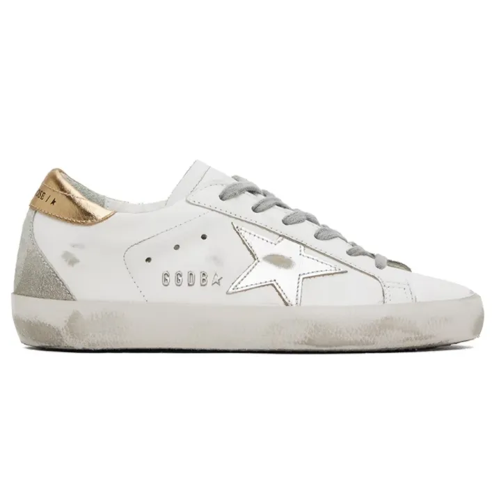 GOLDEN GOOSE SSENSE 独家发售白色 Super-Star 运动鞋