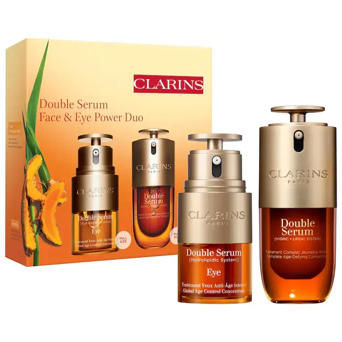 Clarins 娇韵诗双萃精华30ml+眼精华20ml 价值$178