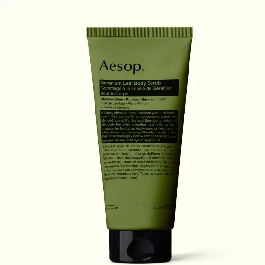 Aesop 伊索 天竺葵叶身体磨砂膏 180ml