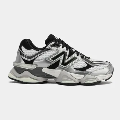 New Balance 新百伦 9060 METALLIC X SHOE PALACE 银黑配色运动鞋