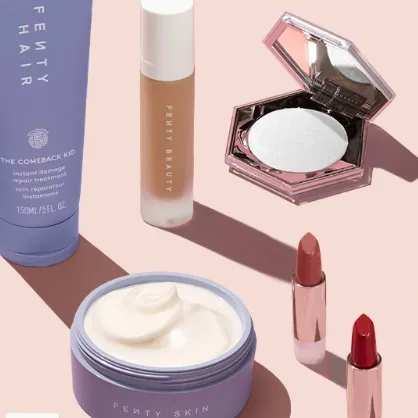 Fenty Beauty UK：精选美妆、护肤专区 爆闪钻石高光£24！