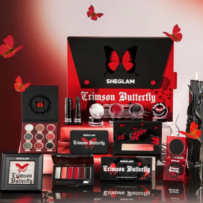 SHEGLAM：Crimson Butterfly 系列彩妆 套装$50