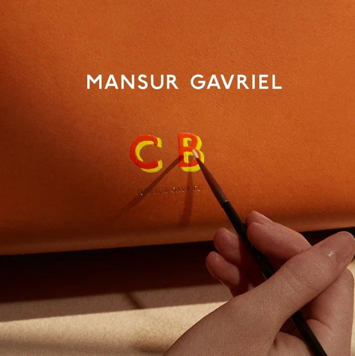 Mansur Gavriel 美官：订单满$350可免费享受包袋手绘服务