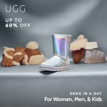 Gilt：最后一天！UGG 温暖促销 经典虹彩雪地靴$78.99