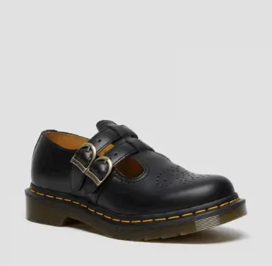 补货！Dr Martens 8065 Smooth 黑色玛丽珍女鞋