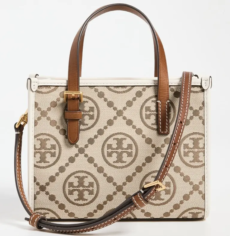 Tory Burch Mini T Monogram 老花托特包