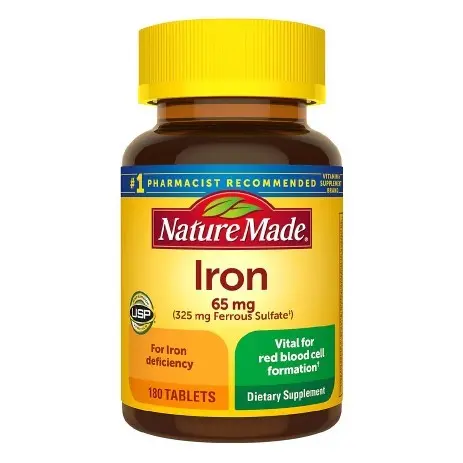 Nature Made 铁 65 mg 片剂