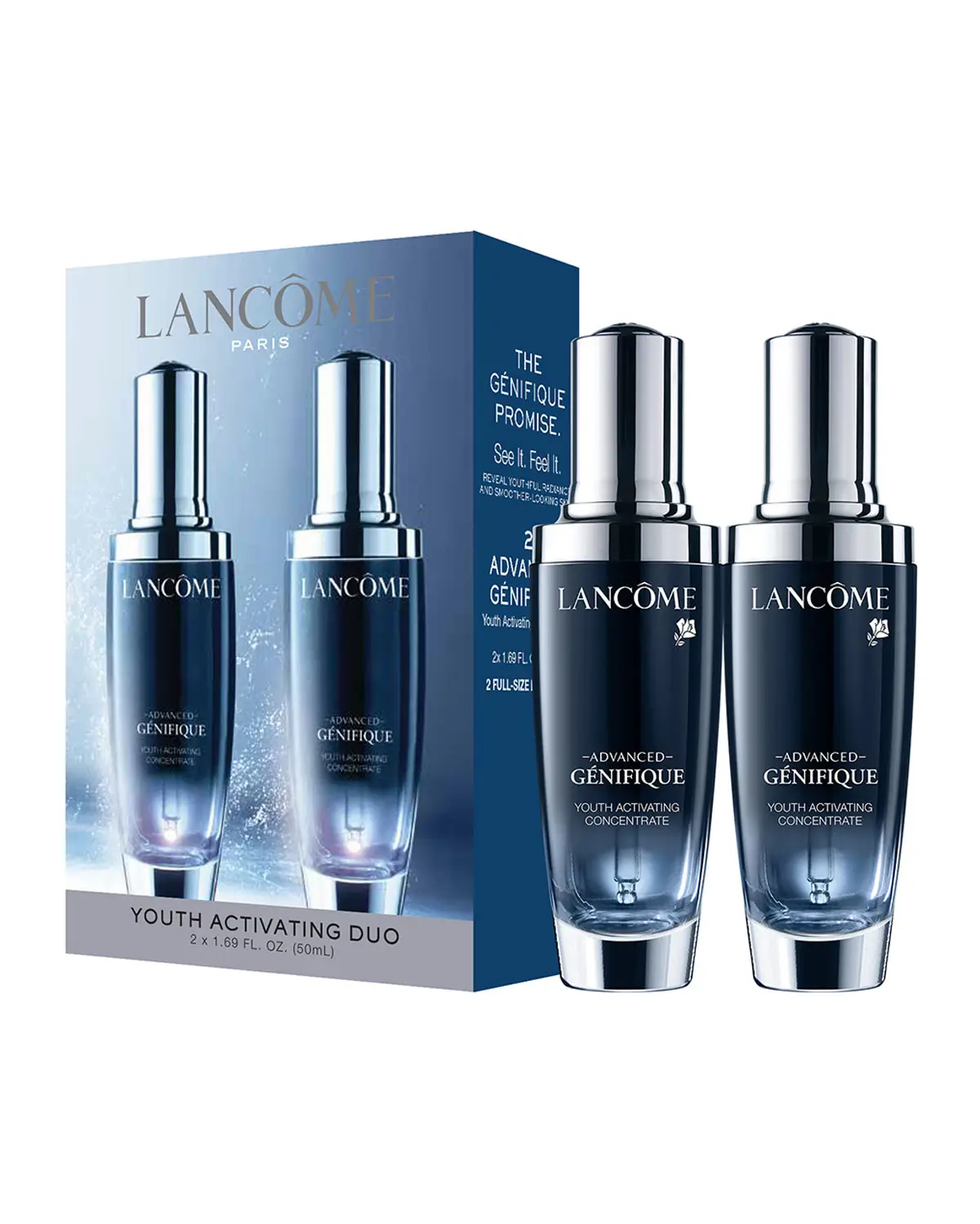 Lancome 双黑瓶套装