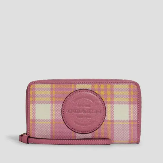 Shop Premium Outlets：COACH 新款粉色手拿包