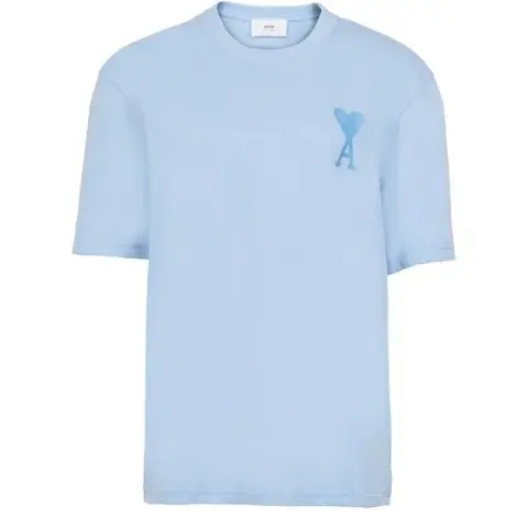 Ami Paris 天蓝色爱心T恤