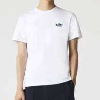 Lacoste 鳄鱼男士圆领T恤