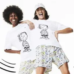 Lacoste 鳄鱼漫画T恤