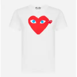 Comme Des Garcons Play 爱心logo T恤