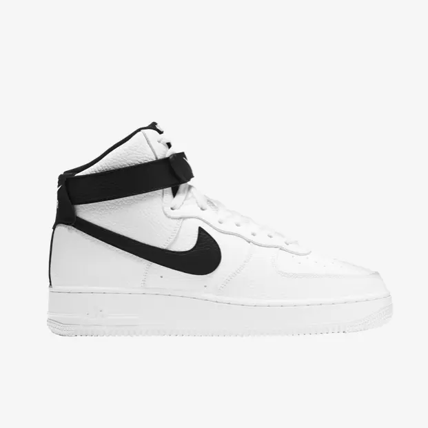 有码！Nike Air Force 1 High '07 高帮 男款 黑/白