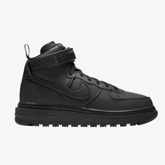 有码！Nike Air Force 1 Boot 男款 黑色
