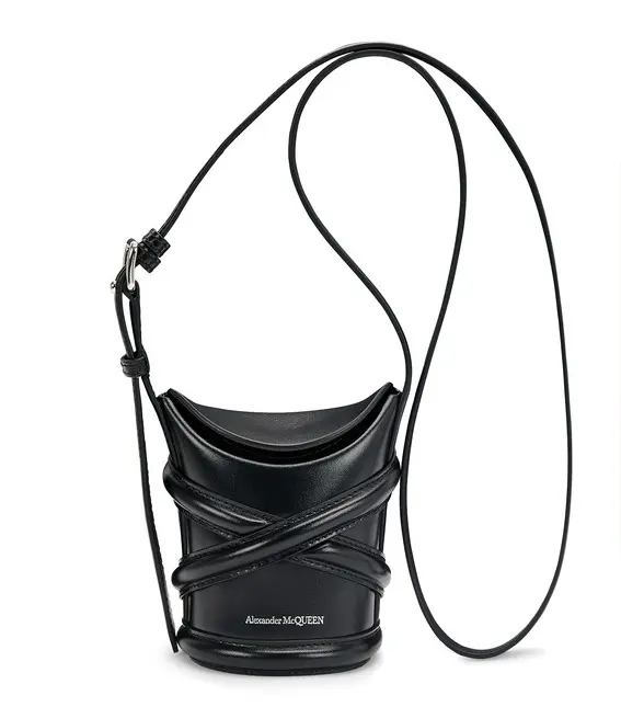 ALEXANDER MCQUEEN The Curve mini 手袋
