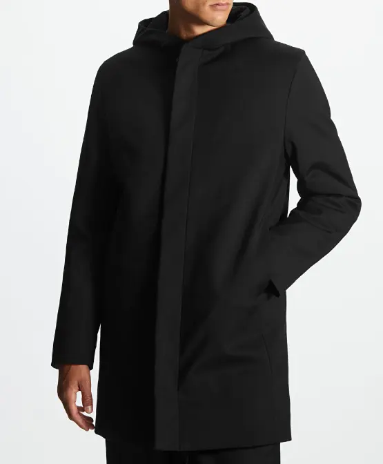 COS 连帽派克大衣