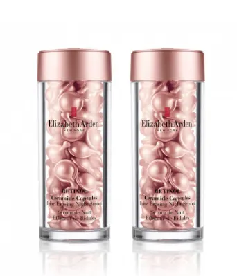 Elizabeth Arden 雅顿 时空焕活夜间多效胶囊精华（小粉胶）2*60粒