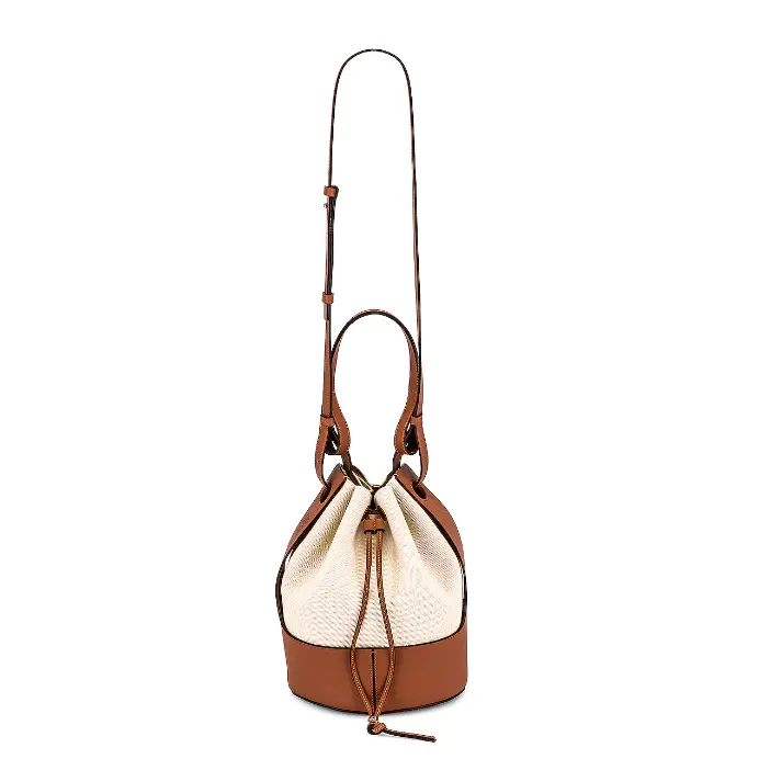 LOEWE BALLOON 拼接水桶包