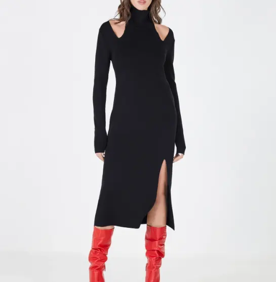 BCBG AGNESIA 高领连衣裙