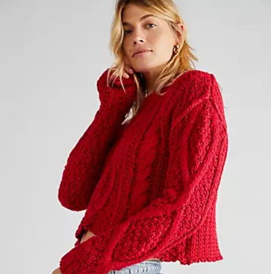 Free People 毛衣套头衫