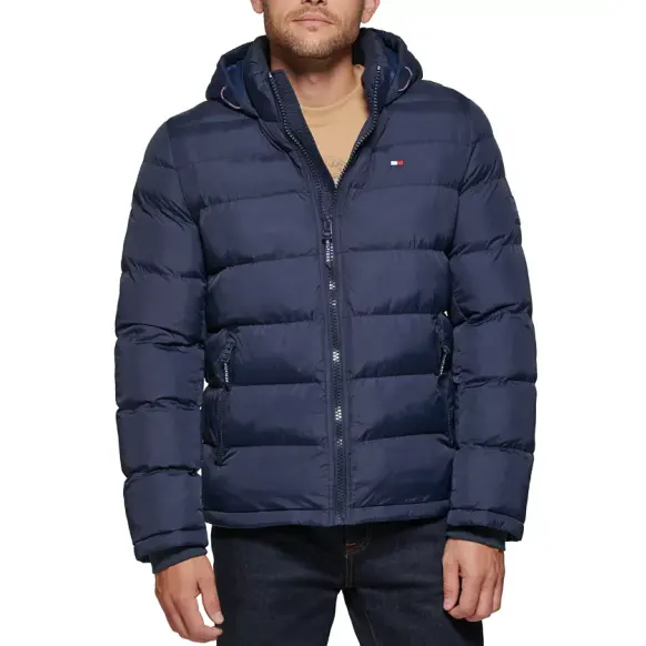 再降价！Tommy Hilfiger 男子短款羽绒夹克 多色