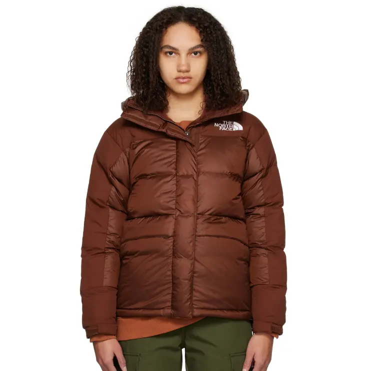 再降！The North Face 棕色玛拉雅羽绒服