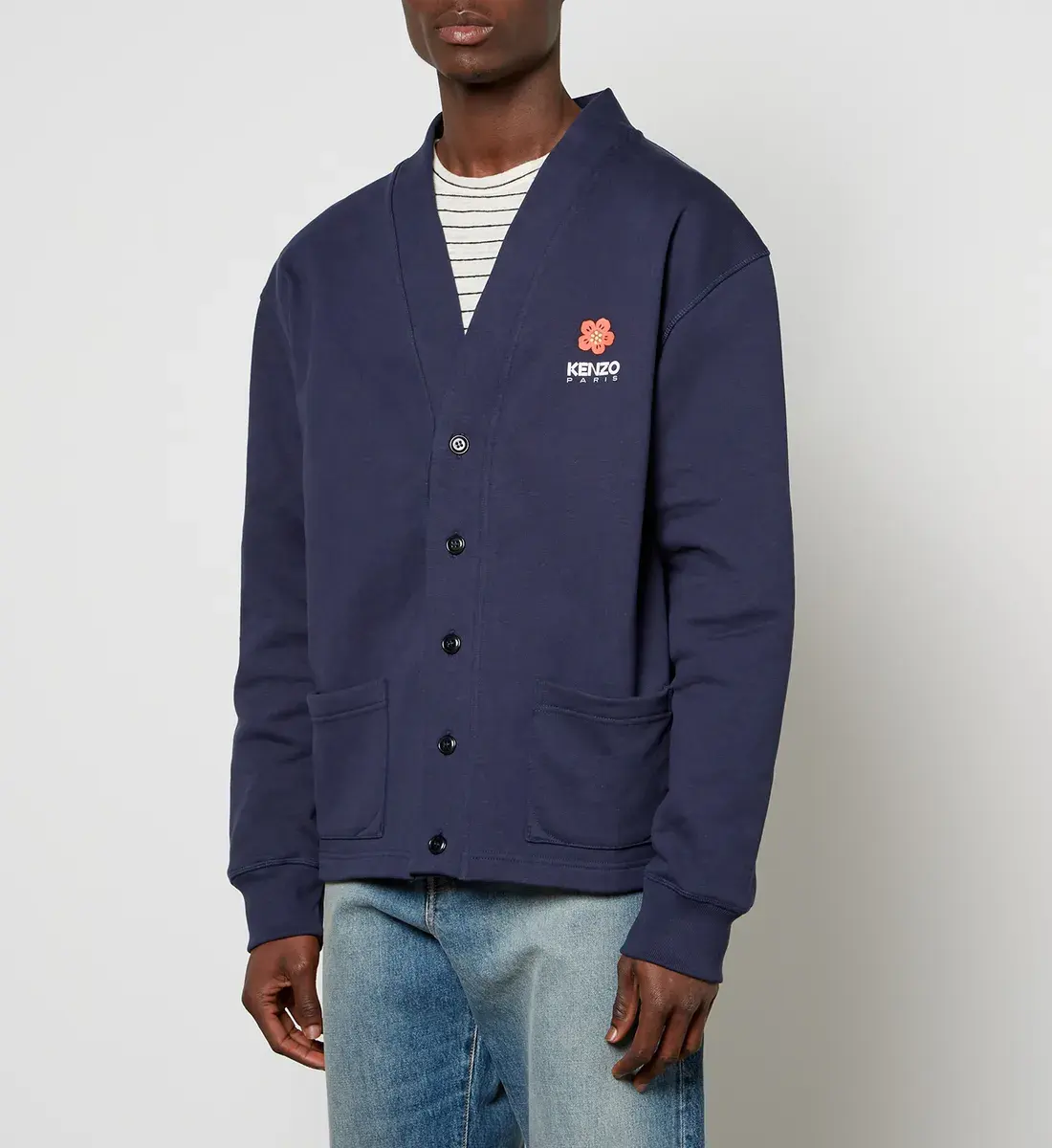 KENZO 海棠花针织开衫