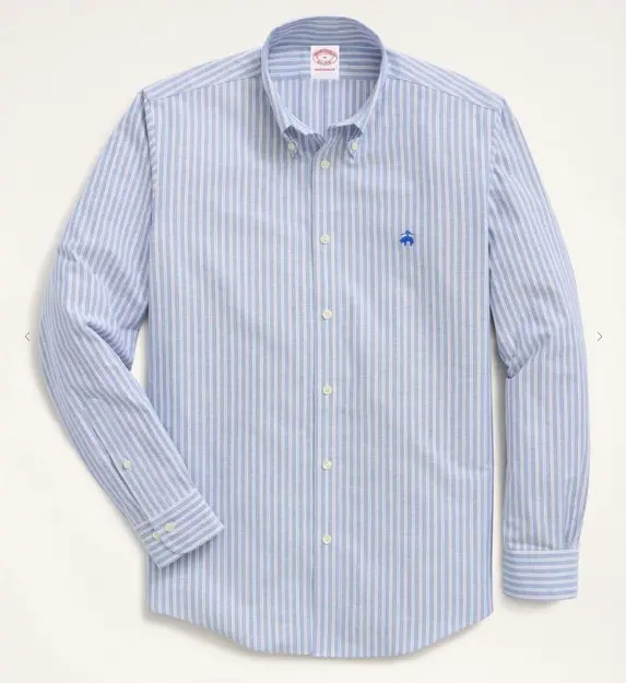 Brooks Brothers  Madison Relaxed-Fit 条纹衬衫