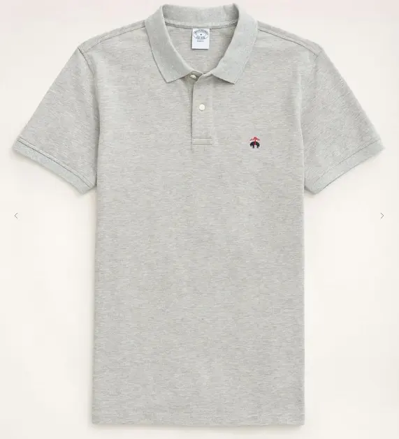 Brooks Brothers  Golden Fleece® Slim-Fit  纯色Polo衫